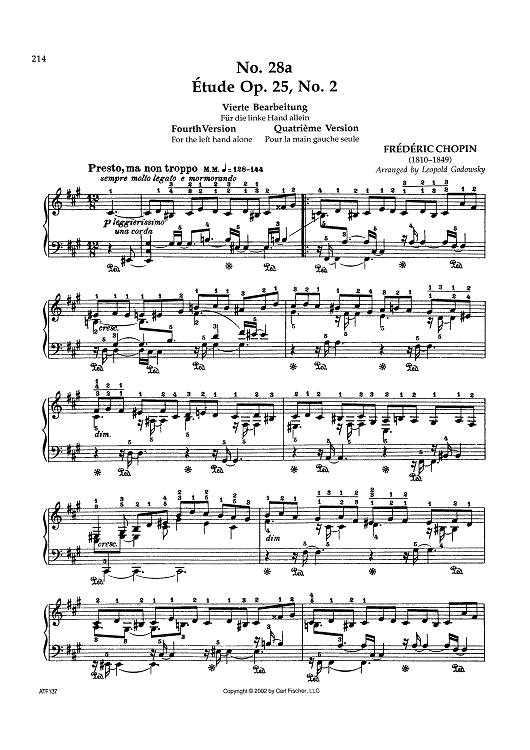 しらたま Etude collection 2 + Etude25 No. 28a - Étude Op. 25, No. 2 (Fourth Version)