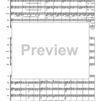 Slavonic Dance NO. 1 In C, Op.46 - Score