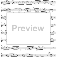 Duet No. 1 from Six Easy Duets, Op. 137 - Flute 2