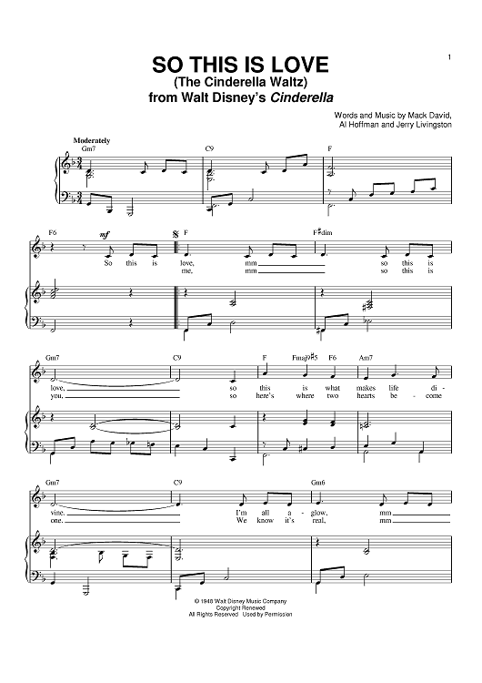 So This Is Love (The Cinderella Waltz)