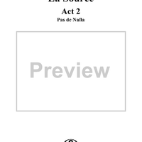 La Source, Act 2, No. 20: Pas de Naïla, Scherzo-Polka