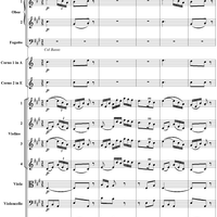 Symphony No. 45 in F-sharp Minor  ("Farewell")  movt. 4b - Hob1/45 - Full Score