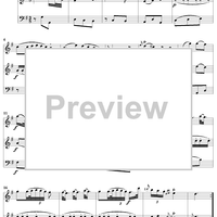 Trio in G Major Op. 3, No. 1 - Score