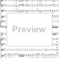 Soprano aria from Cantata no. 132  ("Bereitet die Wege, bereitet die Bahn") - Full Score