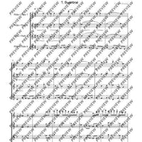 Ceathair - Zwei Quartette für vier Flöten - Score and Parts