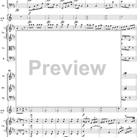 Sinfonia, from "La Finta Semplice", K46a (K51) - Full Score