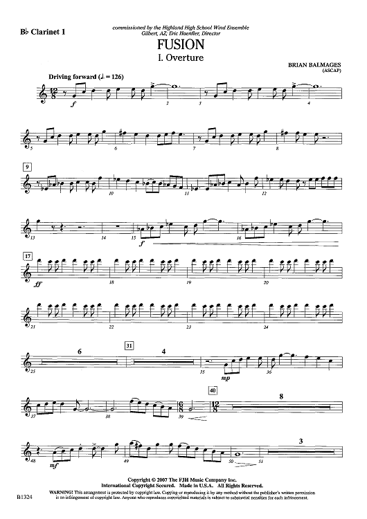 BUFFix for Clarinet 強く響き遠くまで飛ぶ。 BUFFix for Clarinet 強く響き遠くまで飛ぶ。 YOASOBI Sheet Music for