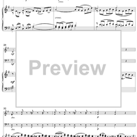 Piano Trio in E-flat Major, HobXV/22 - Piano Score