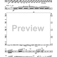 Energia - for Nine Instruments - Double Bass