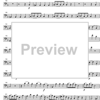 Divertimento No.10 F Major KV247 - Double Bass