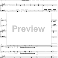 Introduzzione à Tre - Harpsichord Score