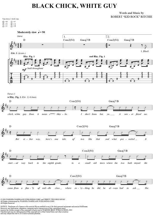 Black Chick, White Guy