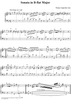 Sonata in B flat major