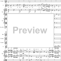 "Fra cento affanni", aria, K73c (K88) - Full Score