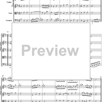 Orchestral Suite No. 2 in B Minor - Score