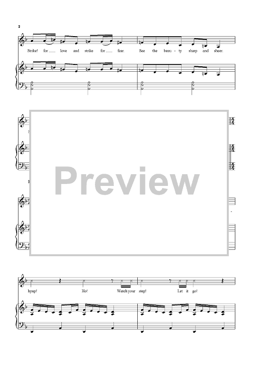 Frozen Heart" Sheet Music for Piano/Vocal/Chords Sheet Music Now