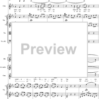 La Finta Giardiniera, Act 2, No. 19 "Schon erstarren meine Glieder" (Aria) - Full Score