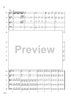 Allegro Presto from Symphony No. 2 - Score
