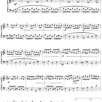 Bourree from the Second English Suite in A Minor