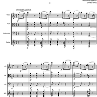 Quartetto No. 1 - Score