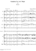 Symphony No. 1, Movement 1 - Full Score