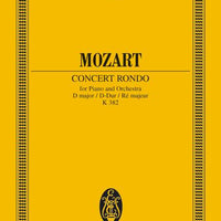 Concert Rondo D major - Full Score