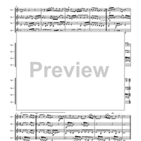 Canzona per Sonare No. 1 - Score