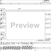 "Erwache, erwache", No. 3 from "Die Schuldigkeit des ersten Gebotes", K35 - Full Score