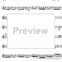 Music for the Royal Fireworks HWV 351 - B-flat Trumpet