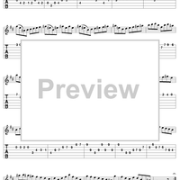 Partita no. 1 in B minor: Eighth Movement