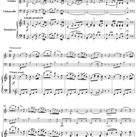 Piano Trio in C Major, HobXV/21 - Piano Score