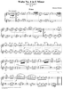 Waltz No. 4 in E Minor