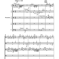 The Mad Hatter's Tea Party - for Percussion Ensemble - Score