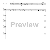 Two Madrigals, Vol. 6 - from Morley's "First Book of Madrigals to 4 Voices" (1594) - Trombone 4