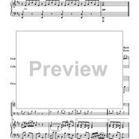 Wedding Album 1 for Piano Trio - Piano