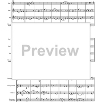 An English Folksong Suite - Score