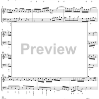 Flute Sonata no. 5 in E Minor (BWV1034)