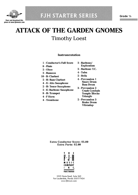Attack of the Garden Gnomes - Score