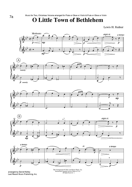 O Little Town of Bethlehem