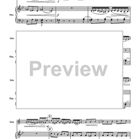 Spinning Song (Song Without Words, No. 34) - Piano Score