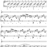Violin Sonata in A Major, Movement 2 - Piano Score