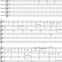 Lasst froh uns sein, six voice canon in B-flat Major, K382c (K231)