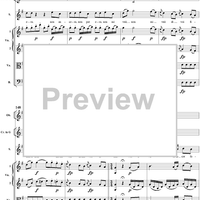"Voi avete un cor fedele", aria, K217 - Full Score