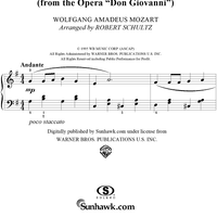 Là Ci Darem La Mano (Theme from the opera "Don Giovanni")