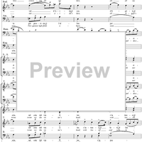 Recitative and Continuation of Grand Finale II from "Aida", Act 2 - Score