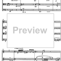 Quartet (Clarinet quartet) Op.26 - Score