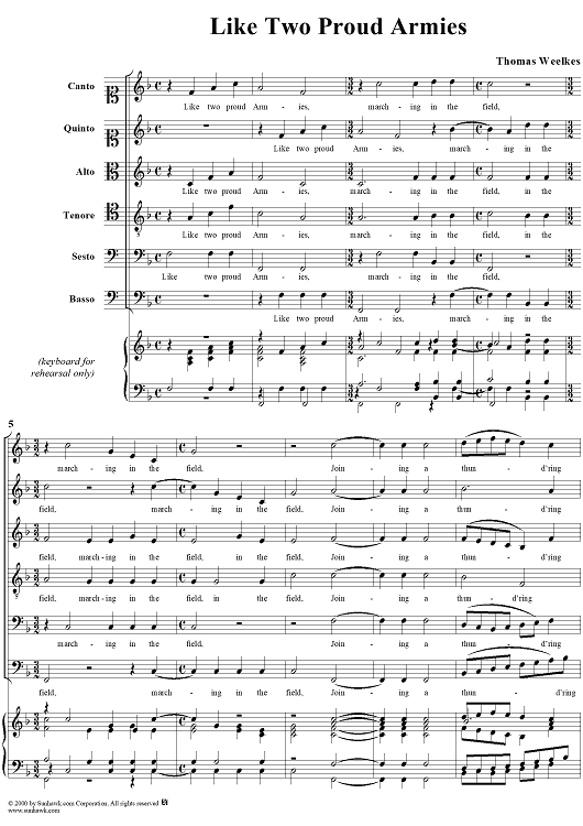 Like Two Proud Armies