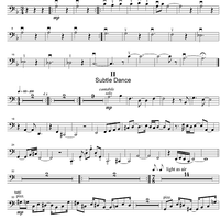 Suite for string orchestra and percussion - Cello 1