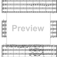 Divertimento No. 4 Bb Major KV186 - Score
