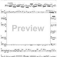 Quartet in E minor - Cello/Bassoon 1